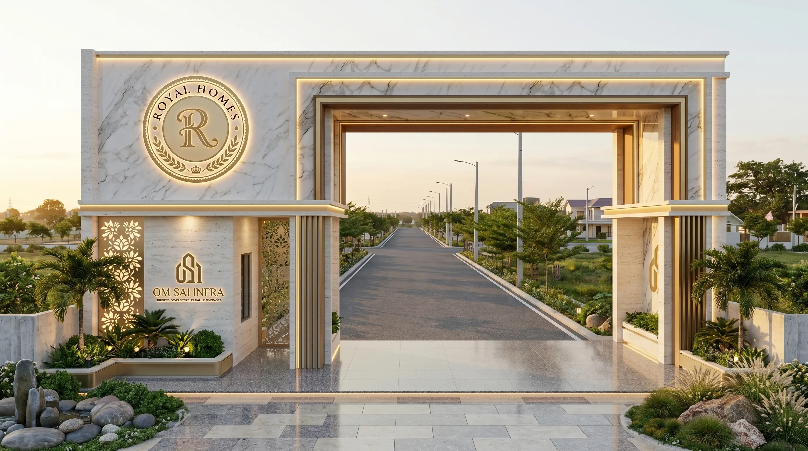 Royal Homes Grand Entrance Arch - Gajwel